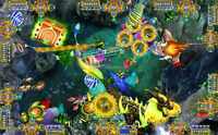 Machine de jeu de pêche à monnayeur VGA pour 10 joueurs FIRE Kilin Plus Kirin Slayer, modèle CD-003-068 Tiger Strike Fish Hunter