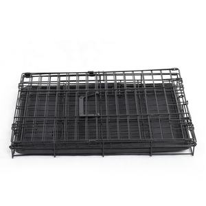 Commercio all'ingrosso In Pendenza del Metallo Pieghevole Cane <span class=keywords><strong>Crate</strong></span> Gabbia Dell'animale Domestico Con Il Vassoio Di Plastica Per Il Trasporto - Product Image 3