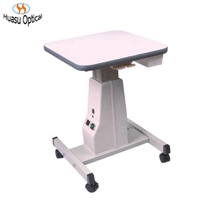 Équipement d'optométrie : Table motorisée électrique, Plateforme de travail, Support pour lampe à fente ophtalmique, Support pour autolensomètre et réfractomètre - Product Image 3