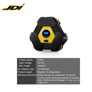 JDI-3603S 2017 mejor precio alta presión digital portátil coche neumático inflador bomba compresor de <span class=keywords><strong>aire</strong></span> eléctrico - Product Image 3