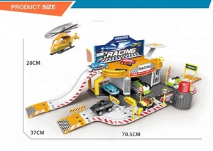 Children realistic racing <span class=keywords><strong>pitstop</strong></span> parking lot toy - Product Image 3