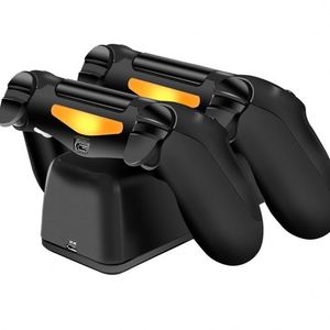 Estación de carga rápida para <span class=keywords><strong>Ps4</strong></span>, estación de carga Dual, 4 controladores inalámbricos - Product Image 3