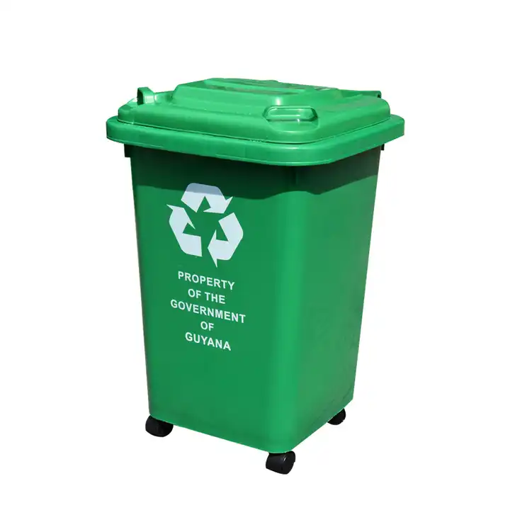 Source Stocked fiberglass big capacity 50L plastic waste can trash bin with  foot pedal on m.