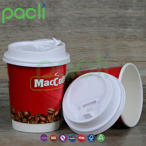 SGS aprobado popular al por mayor de encargo plástico taza de café sorber tapa - Product Image 2