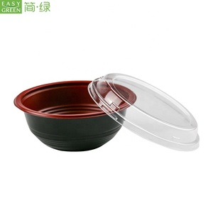 Dùng một lần PP súp Ramen Bát <span class=keywords><strong>container</strong></span> với nắp cho takeout thực phẩm, 700ml nhựa bữa ăn Prep <span class=keywords><strong>container</strong></span> lò vi ba, bpa-miễn phí - Product Image 2