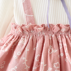 Primavera maniche lunghe <span class=keywords><strong>6</strong></span> <span class=keywords><strong>mesi</strong></span> a 3 anni i bambini vestiti dalla ragazza di fiore del vestito - Product Image 6