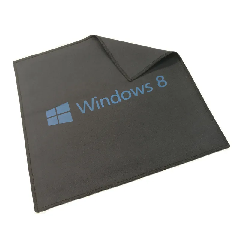 Шелковая салфетка для очистки экрана из микрофибры с принтом логотипа на заказ