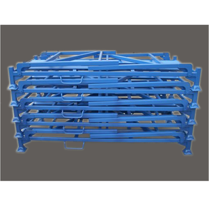 Cao đang tải công suất pallet có thể gập lại xếp chồng giá lưu trữ lốp giá - Product Image 2