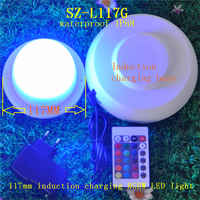 IR Remote Wireless Batterie betrieben unter Tisch LED Licht Hochzeit Mittelstücke für Bankett Tisch dekoration Hochzeit Herzstück