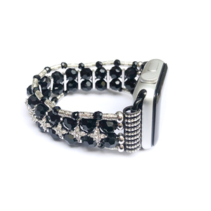 Di lusso da donna con perline di diamanti cinturino con fibbia in metallo braccialetto intelligente per <span class=keywords><strong>Apple</strong></span> <span class=keywords><strong>Watch</strong></span> <span class=keywords><strong>6</strong></span> - Product Image 1