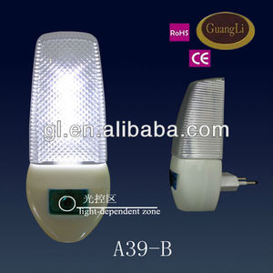 Ce rohs 110/220v sensor de movimiento infrarrojo led luz de la noche - Product Image 1