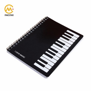 Bán buôn trường văn phòng phẩm âm nhạc cuốn sách A4 A5 tùy chỉnh xoắn ốc máy tính xách tay in ấn - Product Image 3