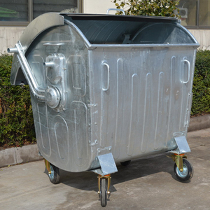 Al aire libre metal contenedor de <span class=keywords><strong>basura</strong></span>, <span class=keywords><strong>cubo</strong></span> de <span class=keywords><strong>basura</strong></span> de metal contenedor, buena calidad metal contenedor - Product Image 2