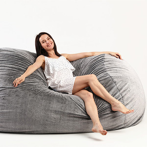 Poltrona a Sacco Confortevole Imbottita in Schiuma, Vendita Calda, Sedia Moderna per il Tempo Libero/<span class=keywords><strong>Sedie</strong></span> da Soggiorno, Produttori di Divani in Schiuma Personalizzati all'Ingrosso - Product Image 4