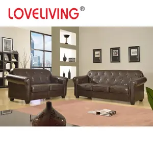 PU leather sectional alibaba 3 seater royal sofa furniture