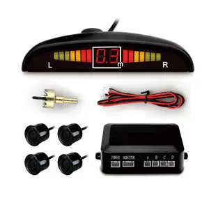 SUNWAYI 4 Sensores DE Estacionamento Assist LCD radar di retromarcia auto blind spot del sensore di parcheggio per le auto