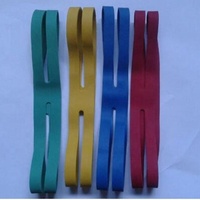 Bande élastique en caoutchouc de Silicone avec Logo personnalisé, bande en forme de X, pour emballage de livre comme cadeau, pièces