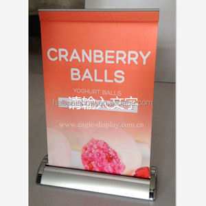 A4 A3 mini tavolo <span class=keywords><strong>roll</strong></span> <span class=keywords><strong>up</strong></span> banner stand design <span class=keywords><strong>personalizzato</strong></span> supporto per stampa digitale - Product Image 3