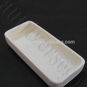 صواني مستطيلة من السيراميك الألومينا عالية الجودة متوفرة في المخزون، صينية خبز مستطيلة للمطبخ، بورسلين بألوان مخصصة للفرن - Product Image 4