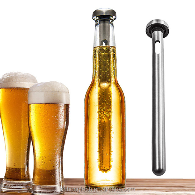 High Quality 2pcs/set Durable Stainless Steel Beer Red Wine Cooling Stick Beverage Stick Chiller Cooler