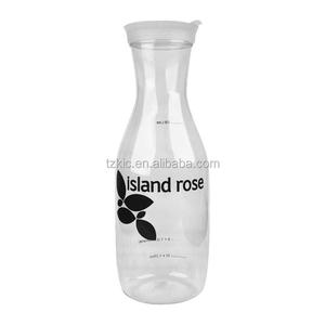 Decantador de Plástico Transparente para <span class=keywords><strong>Vino</strong></span>, Jugo, Agua, con Tapa, para Catering - Product Image 2