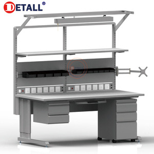 <span class=keywords><strong>Mesa</strong></span> de Trabajo ESD de Alta Calidad y Económica, <span class=keywords><strong>Mesa</strong></span> de <span class=keywords><strong>Hierro</strong></span> Móvil para <span class=keywords><strong>Taller</strong></span> con Cajones - Product Image 2