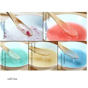 Skin care 7 scents Hydrating soft peel off beauty brightening Jelly mask face hydro jelly mask powder face jelly mask