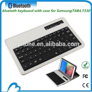 Sans fil <span class=keywords><strong>bluetooth</strong></span> <span class=keywords><strong>clavier</strong></span> <span class=keywords><strong>flexible</strong></span> pour samsung onglet 4, t330 - Product Image 1