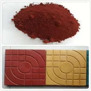 Cement brick application coloring iron oxide fe2o3 powder