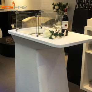 Vente chaude autoportant foyer table hd dessins extérieur gaz foyer - Product Image 3