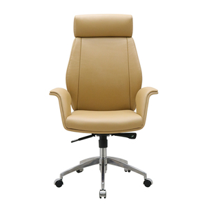 Piezas de Silla de Oficina Ejecutiva de Respaldo Alto Mjx Recaro 200kg Ergonómica <span class=keywords><strong>Steelcase</strong></span> de Madera Antigua de Diseño con Respaldo Alto de Cuero - Product Image 5