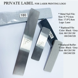 L1 Noyau <span class=keywords><strong>en</strong></span> acier inoxydable Logo de peinture laser de marque privée <span class=keywords><strong>Lime</strong></span> <span class=keywords><strong>à</strong></span> ongles amovible <span class=keywords><strong>en</strong></span> <span class=keywords><strong>métal</strong></span> <span class=keywords><strong>Lime</strong></span> de type recharge - Product Image 5