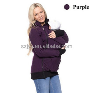 Sweat à capuche kangourou pour maman et bébé, <span class=keywords><strong>veste</strong></span> de <span class=keywords><strong>portage</strong></span> pour bébé - Product Image 3