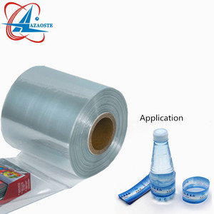 Tùy chỉnh màu mui xe chai gói bao bì polyethylene <span class=keywords><strong>PVC</strong></span> chất liệu nhiệt trong suốt thu nhỏ phim ảnh cuộn - Product Image 6