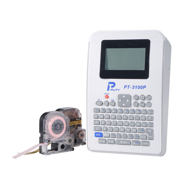 PUTY Handheld Label Maker PT-3100P Cheap Commercial Label Printer for Office