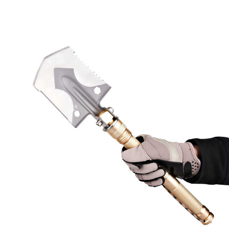 military shovel spade fishing multi-function folding shovel