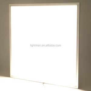 Placa de difusão de armação de prata, 40w, placa quadrada, led, iluminação de teto 620x620 - Product Image 5