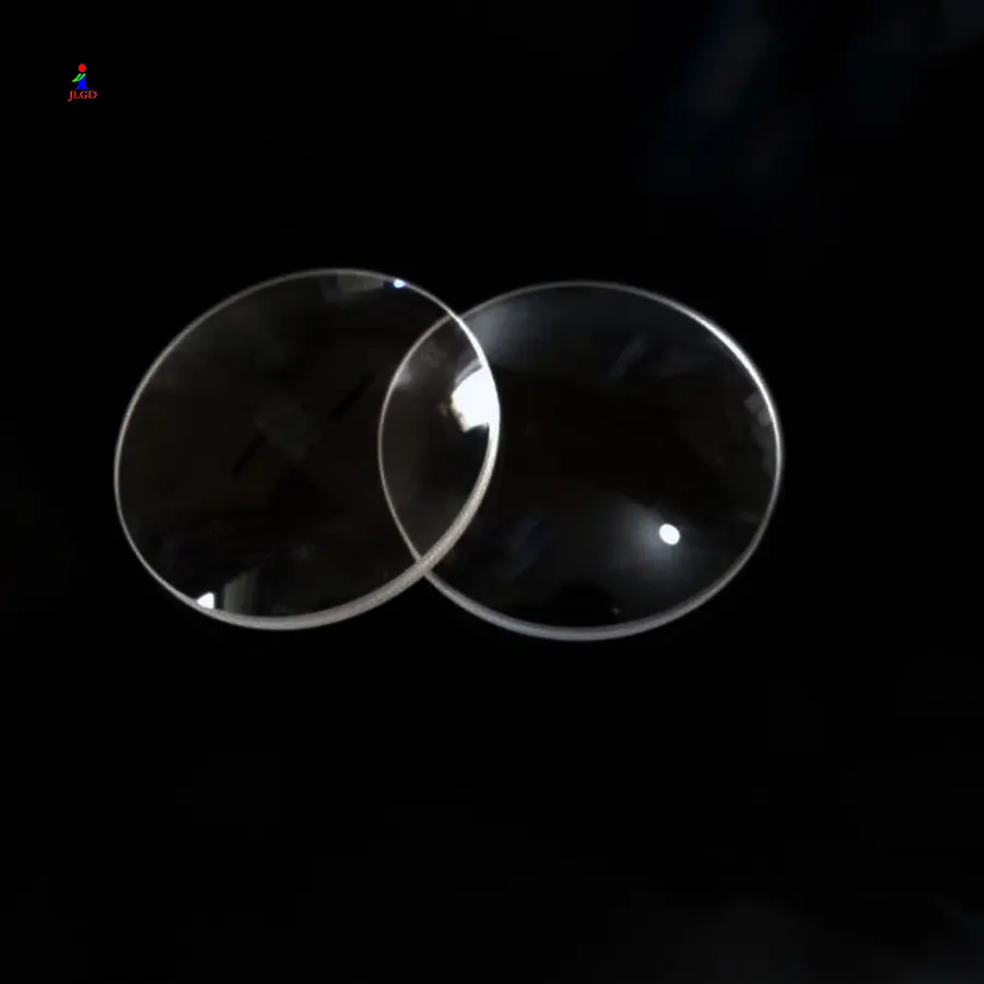 Konische benutzer definierte runde sphärische Plano-Konvex-Lupe aus klarem Glas