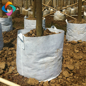 Bolsa de cultivo de plantación de jardín urbano transpirable y reutilizable, fácil de mover, tela de fieltro no tejida, geotextil para jardineros - Product Image 1