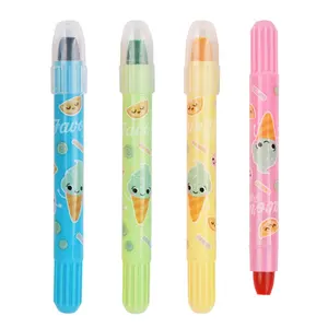 Foxinterwell-crayons à cire parfumés pour enfants, 12 couleurs, écologique, offre spéciale, HMP05A