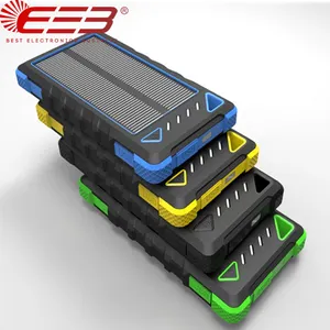 BEB 8000mah المحمولة العالمي شاحن بالطاقة الشمسية ، خزان طاقة يعمل بالطاقة الشمسية ، الطاقة الشمسية للهاتف المحمول/اي فون/آي باد