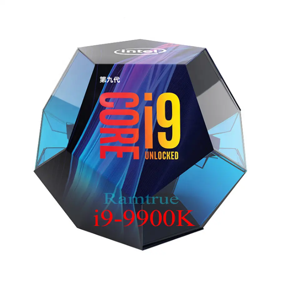 99900 K-Intel 9th Gen çekirdek i9-9900K CPU i9 Işlemci LGA1151