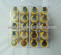 Batería Recargable de Tamaño Pequeño Ewt de 3.6v LIR2032 para Reloj, Batería de Botón Mini Lir 2032