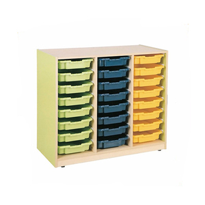 Children furniture kid toys storage cabinets with plastic drawer