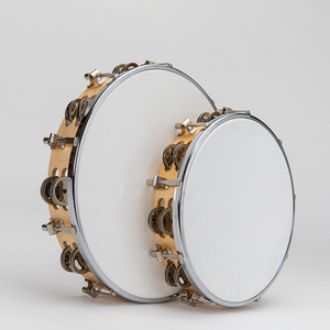 Promo Penjualan Edukasi: Mainan Tamborin Kayu Murah untuk Anak-anak, Alat Musik - Product Image 3