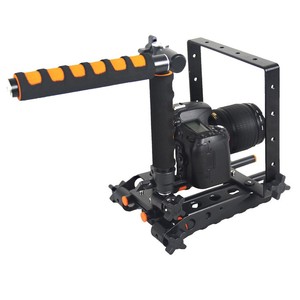 Lovefoto Estabilizador Apareju Multifuncional de aluminio para montaje de cámara de vídeo DSLR hombro para Canon Nikon <span class=keywords><strong>Sony</strong></span> Para - Product Image 4