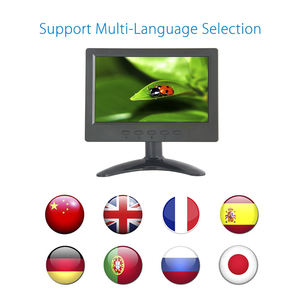 1024*600 <span class=keywords><strong>7</strong></span>インチ車tvモニター付き<span class=keywords><strong>bnc</strong></span>入力 - Product Image 6