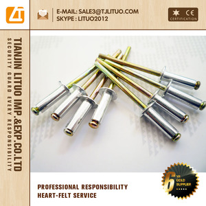 <span class=keywords><strong>Rivet</strong></span> aveugle en aluminium, matériau en aluminium <span class=keywords><strong>bronze</strong></span>, produit en acier - Product Image 5