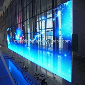 หน้าจอ LED กระจกใส P3.9x7.8จอแสดงผลในร่มและกลางแจ้ง<span class=keywords><strong>3D</strong></span> - Product Image 1
