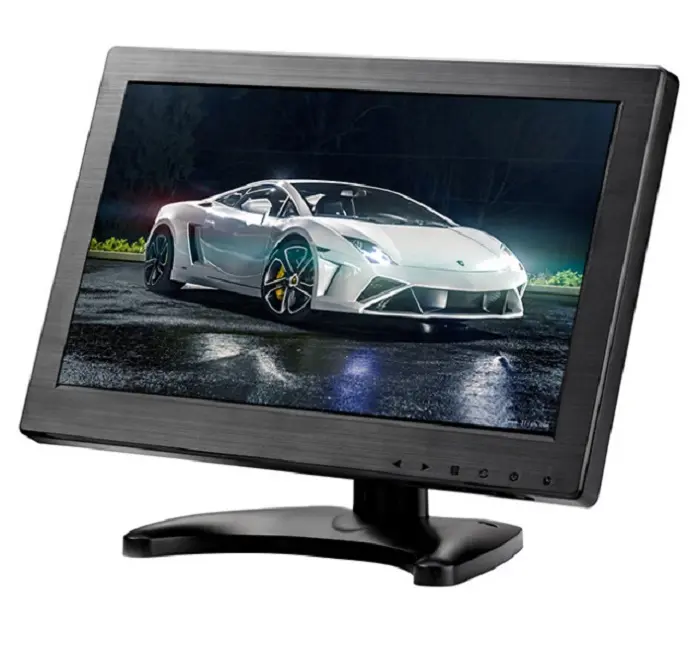 Multi Fonction IPS Panneau 11.6 Pouces Moniteur LCD 1366*768 VGA BNC AV/TV Lecteur USB